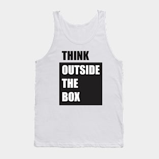 think outside the box Tank Top